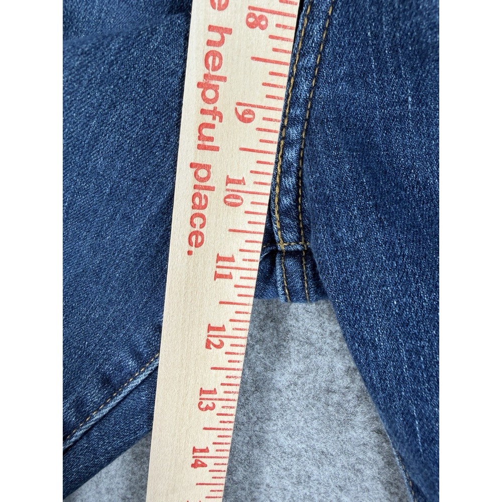 Levi Strauss Signature Women's Jeans Size 10 Mid Rise Straight Blue W30 L28 - Picture 9 of 16